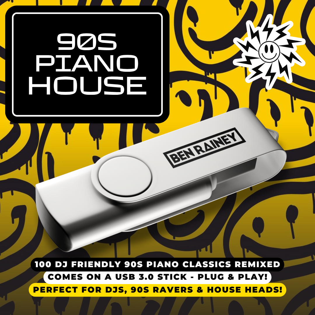90s Piano House USB: 001